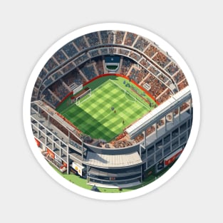 Isometric stadium Magnet